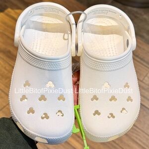 Disney Parks Disneyland White Mickey Mouse Crocs